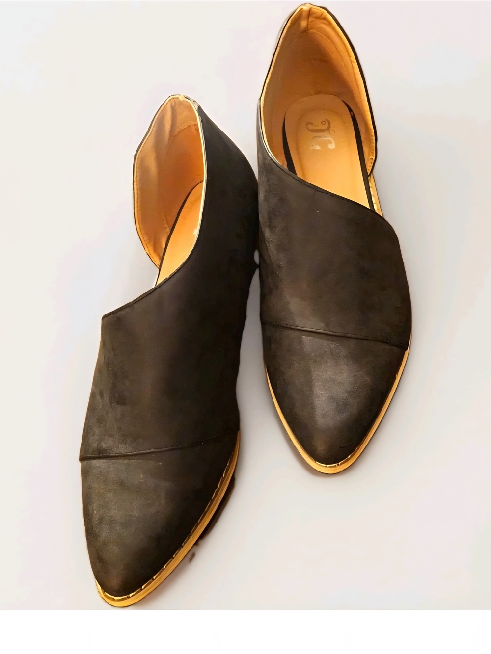 Journee Collection Laken Grey Women's Flats- Sz 9